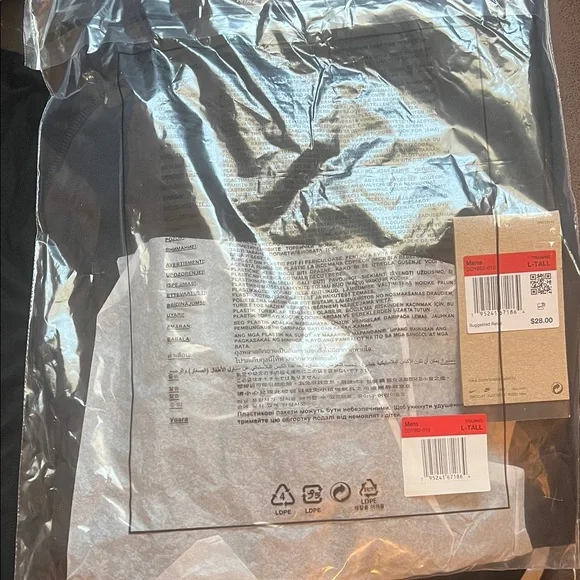 Nike Pro Dri-Fit Men's Black Tee - Picture 2 of 2